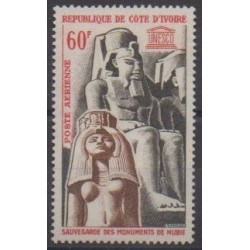 Ivory Coast - 1964 - Nb PA31 - Monuments