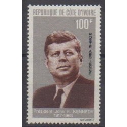 Côte d'Ivoire - 1964 - No PA33 - Célébrités