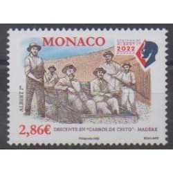 Monaco - 2022 - Albert 1er et Madère - Royalty