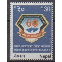 Népal - 2014 - No 1112 - Scoutisme