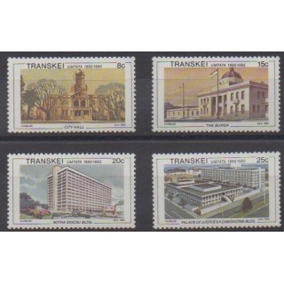 Acheter cette série de timbres d'Afrique du Sud - Transkei de l'année 1982 (No 111/114).