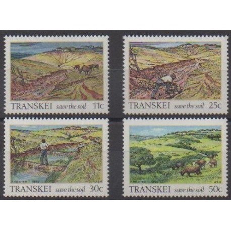 Afrique du Sud - Transkei - 1985 - No 163/166 - Environnement