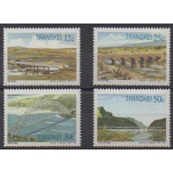 South Africa - Transkei - 1985 - Nb 168/171 - Bridges