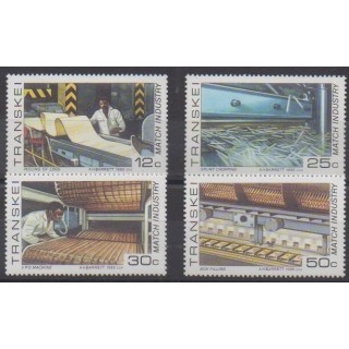 Acheter cette série de timbres d'Afrique du Sud - Transkei de l'année 1985 (No 172/175).