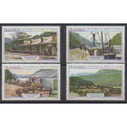 South Africa - Transkei - 1986 - Nb 180/183 - Boats