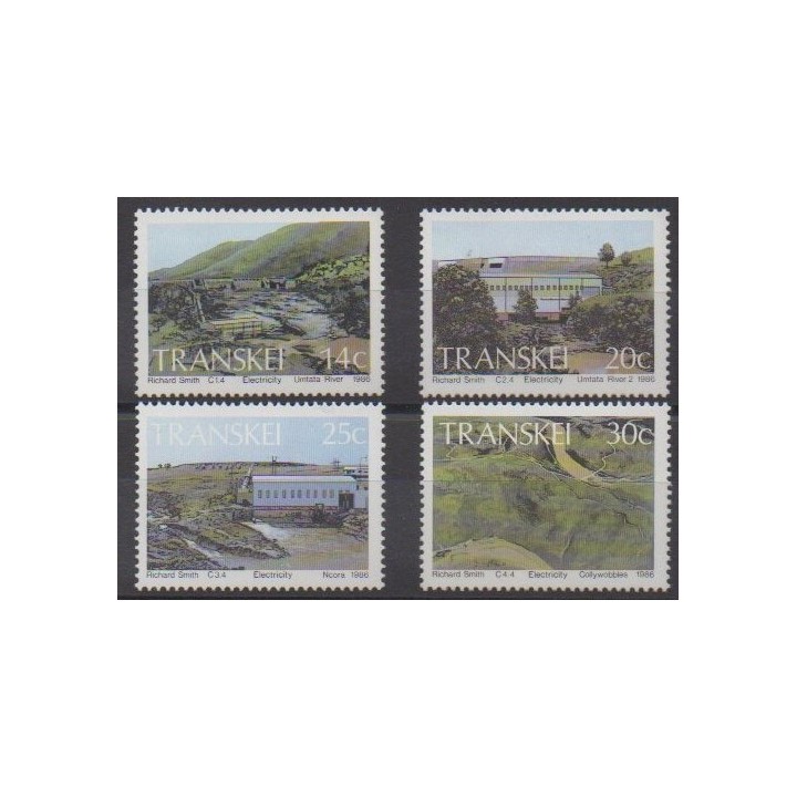 Buy this set of stamps of South Africa - Transkei of the year 1986 (Nb 189/192).