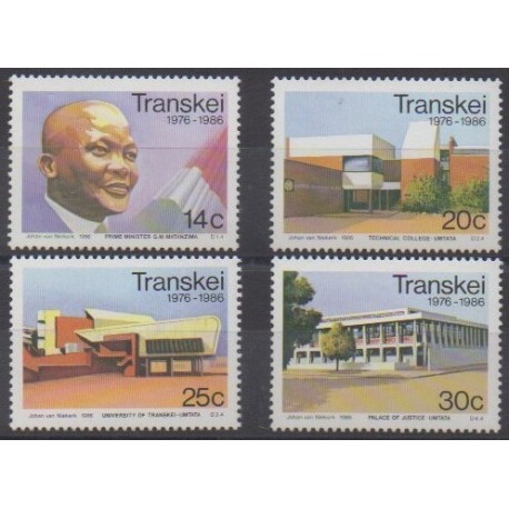 South Africa - Transkei - 1986 - Nb 193/196