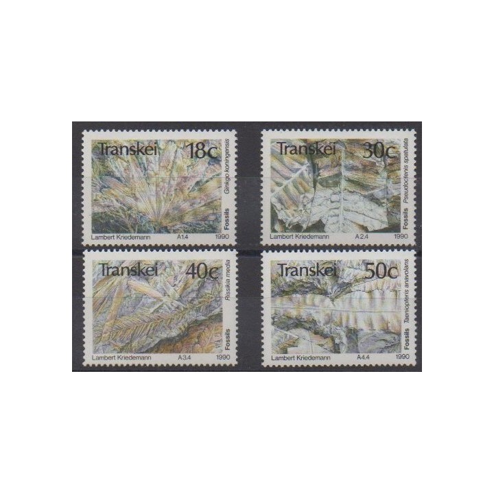 Buy this set of stamps of South Africa - Transkei of the year 1990 (Nb 246/249).