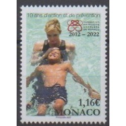 Monaco - 2022 - No 3357 - Santé ou Croix-Rouge