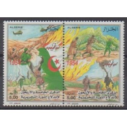 Algeria - 1999 - Nb 1215/1216 - Various Historics Themes