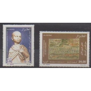 Buy this set of stamps of Algeria of the year 2001 (Nb 1280/1281).