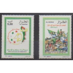 Algeria - 2002 - Nb 1314A/1314B - Various Historics Themes