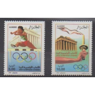 Buy this set of stamps of Algeria of the year 2004 (Nb 1359/1360).