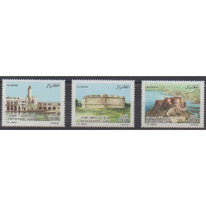Buy this set of stamps of Algeria of the year 2005 (Nb 1418/1420).