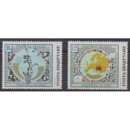 Albania - 1992 - Nb 2274/2275 - Europe