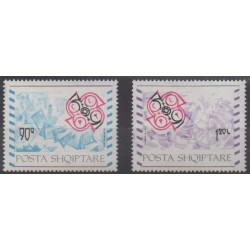 Albanie - 1992 - No 2276/2277 - Service postal