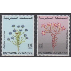 Morocco - 2000 - Nb 1257/1258 - Flora