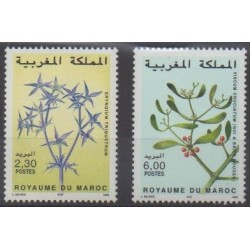 Morocco - 1999 - Nb 1235/1236 - Flora