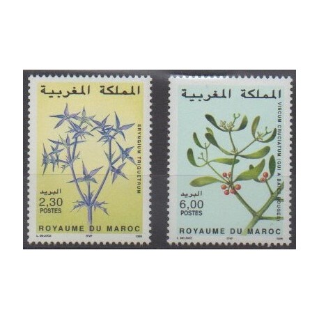 Morocco - 1999 - Nb 1235/1236 - Flora