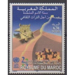 Maroc - 2002 - No 1316 - Nations unies