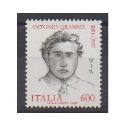 Italie - 1987 - No 1741 - Célébrités