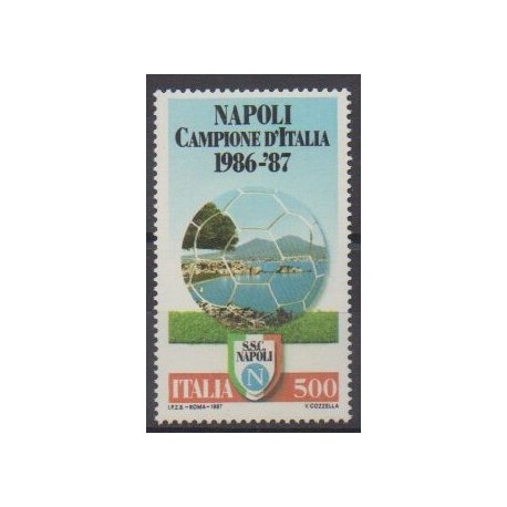 Italy - 1987 - Nb 1748 - Football