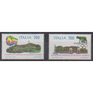 Buy this set of stamps of Italy of the year 1987 (Nb 1751/1752).