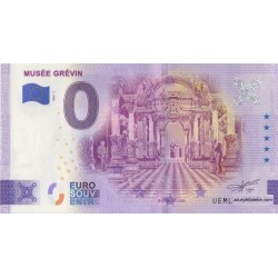 Euro banknote memory - 75 - Musée Grévin - Paris - 2022-2