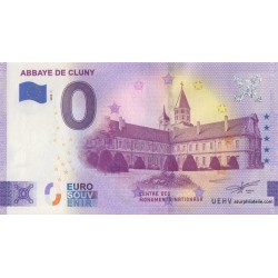 Billet souvenir - 71 - Abbaye de Cluny - 2022-1