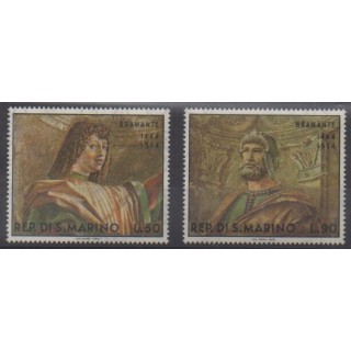 Buy this set of stamps of San Marino of the year 1969 (Nb 734/735).