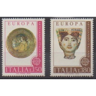 Acheter cette série de timbres d'Italie de l'année 1976 (No 1262/1263).