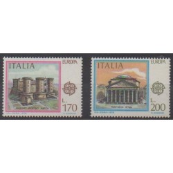 Italie - 1978 - No 1339/1340 - Monuments - Europa