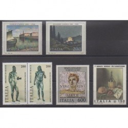 Italie - 1981 - No 1505/1510 - Art