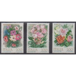Italie - 1981 - No 1477/1479 - Roses