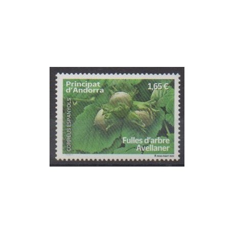 Spanish Andorra - 2022 - Nb 517 - Trees - Fruits or vegetables