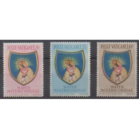 Vatican - 1954 - No 207/209 - Neufs avec charnière