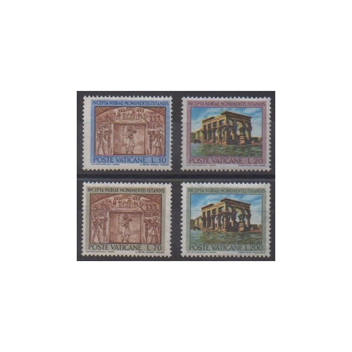 Buy this set of stamps of Vatican of the year 1964 (Nb 397/400).