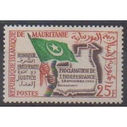 Mauritania - 1960 - Nb 154 - Various Historics Themes