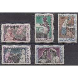 Mauritanie - 1967 - No 234/238