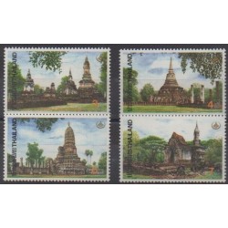 Thailand - 1993 - Nb 1531/1534 - Monuments