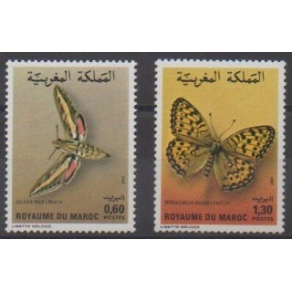 Acheter cette série de timbres du Maroc de l'année 1982 (No 921/922).
