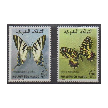 Maroc - 1981 - No 894/895 - Insectes