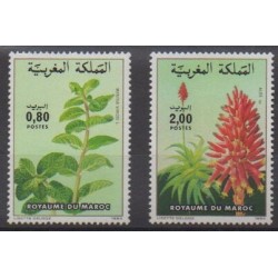Maroc - 1984 - No 967/968 - Flore