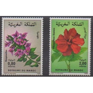 Buy this set of stamps of Morocco of the year 1985 (Nb 988/989).