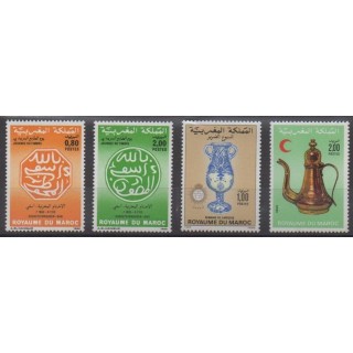 Acheter cette série de timbres du Maroc de l'année 1986 (No 1001/1004).