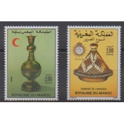 Maroc - 1989 - No 1066/1067 - Artisanat ou métiers