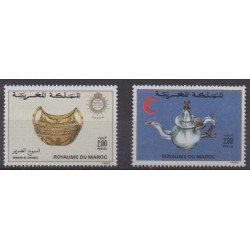 Maroc - 1990 - No 1083/1084 - Artisanat ou métiers