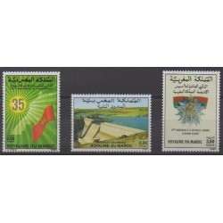 Morocco - 1990 - Nb 1089/1091