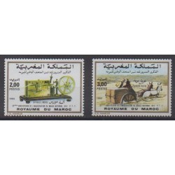 Morocco - 1990 - Nb 1092/1093 - Postal Service