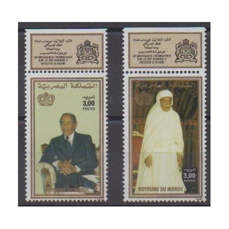 Morocco - 1991 - Nb 1097/1098 - Royalty